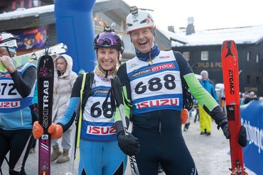 Staffel-Teams vor dem Start